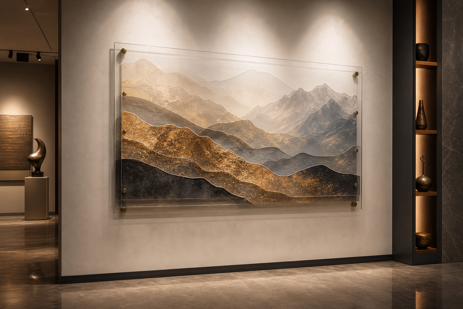Layered Acrylic Prints